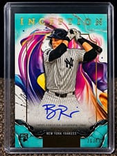 2025 Topps Inception Rookie & Emerging Stars Autographs Ben Rice #RESA-BR card