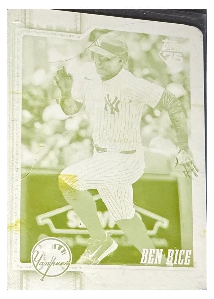 2026 Topps Ben Rice #133 card