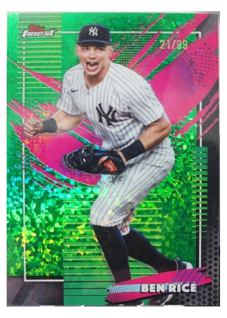 2026 Topps Finest Ben Rice #298 card