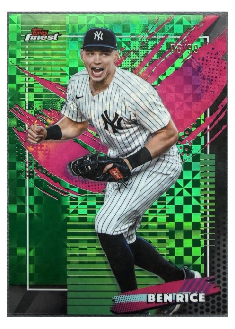2026 Topps Finest Ben Rice #298 card