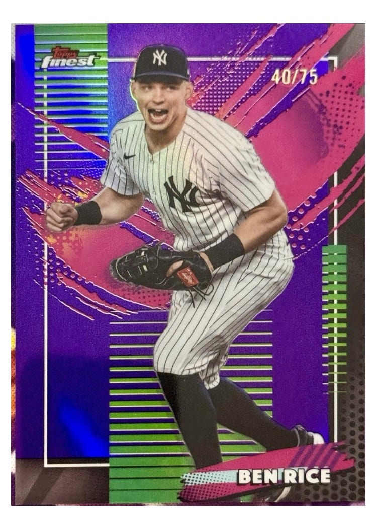 2026 Topps Finest Ben Rice #298 card