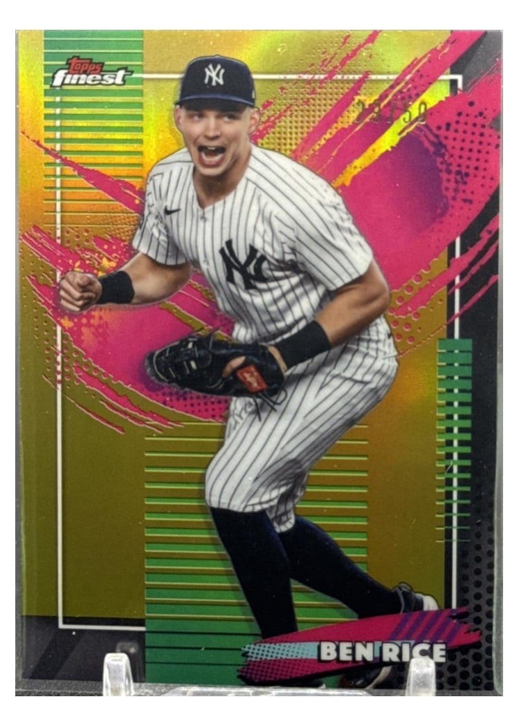 2026 Topps Finest Ben Rice #298 card