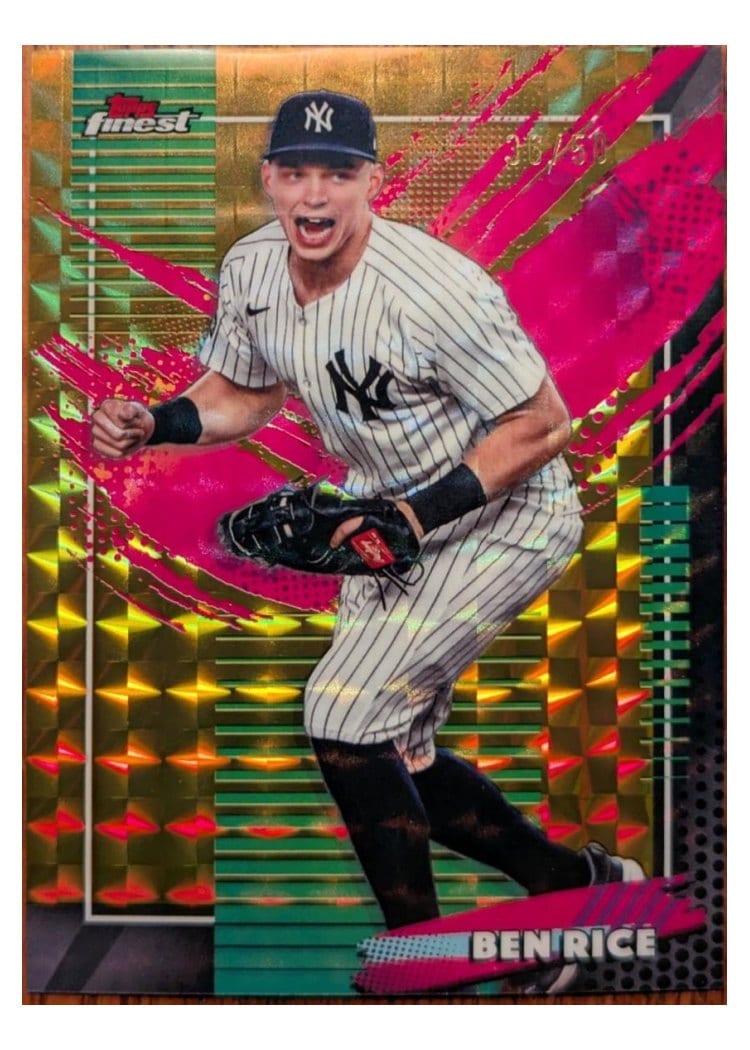 2026 Topps Finest Ben Rice #298 card