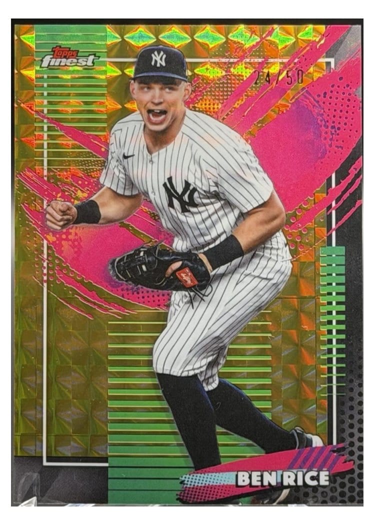 2026 Topps Finest Ben Rice #298 card