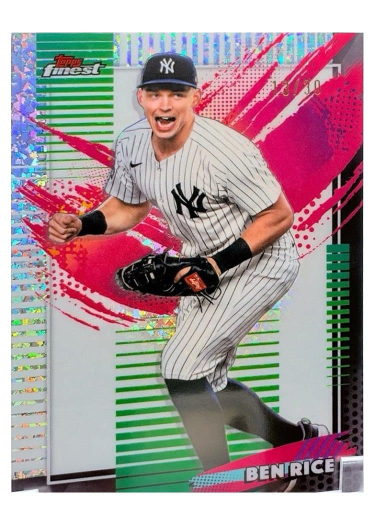 2026 Topps Finest Ben Rice #298 card