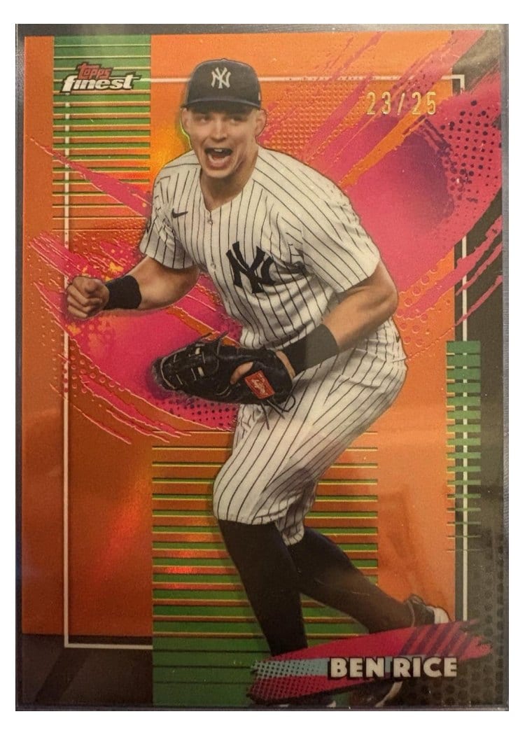2026 Topps Finest Ben Rice #298 card