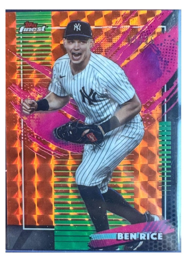 2026 Topps Finest Ben Rice #298 card