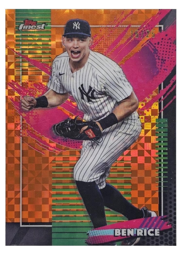 2026 Topps Finest Ben Rice #298 card