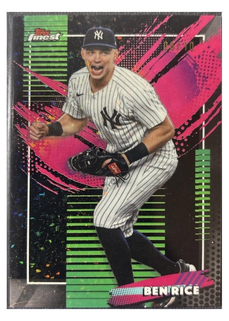 2026 Topps Finest Ben Rice #298 card