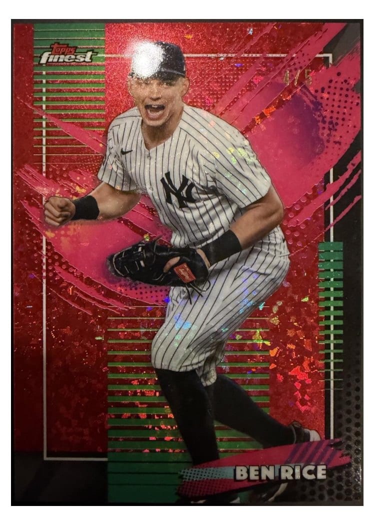 2026 Topps Finest Ben Rice #298 card