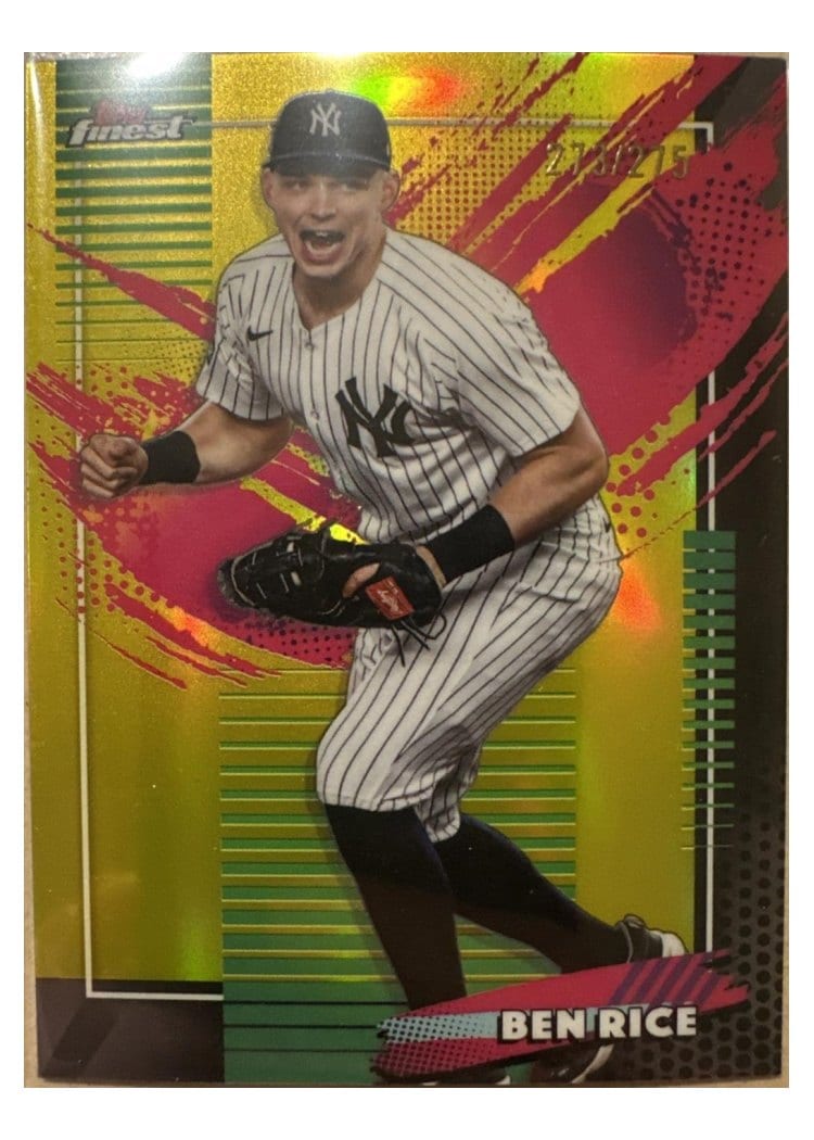 2026 Topps Finest Ben Rice #298 card
