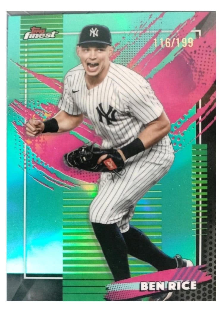 2026 Topps Finest Ben Rice #298 card