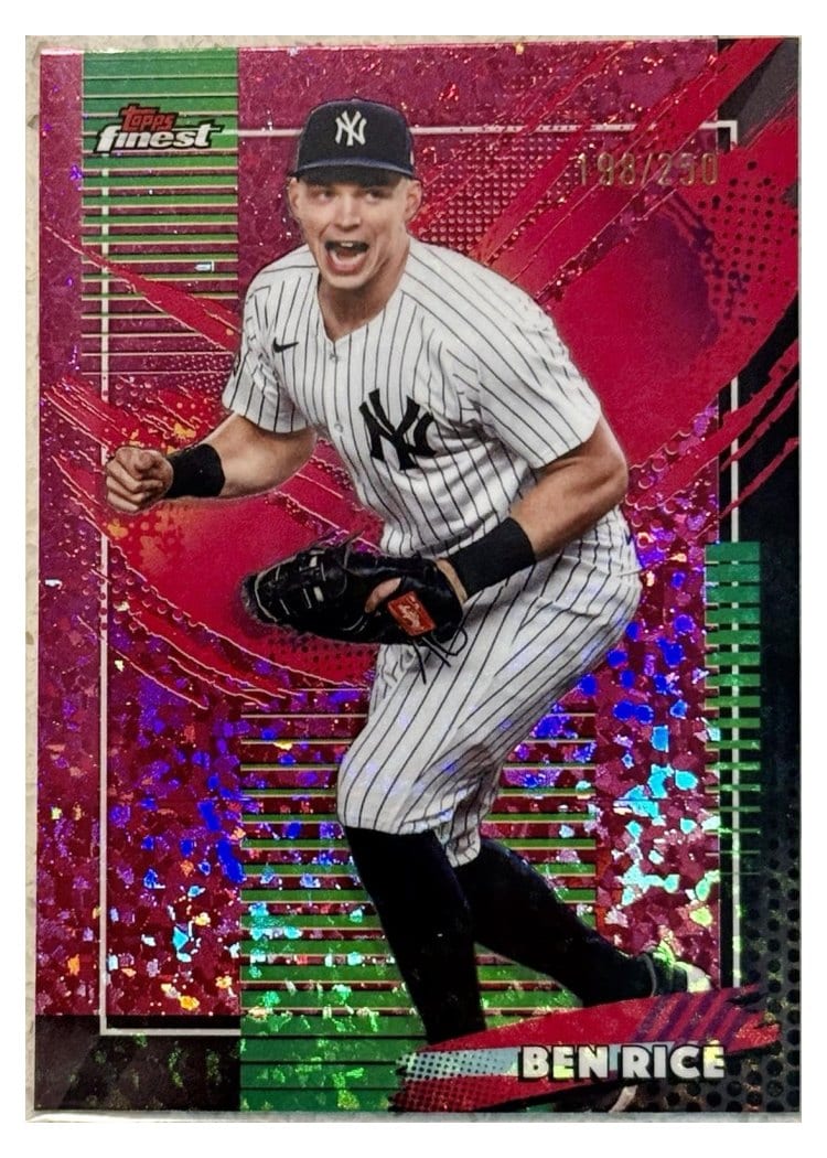 2026 Topps Finest Ben Rice #298 card