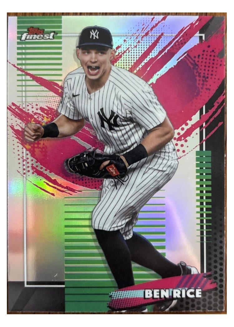 2026 Topps Finest Ben Rice #298 card