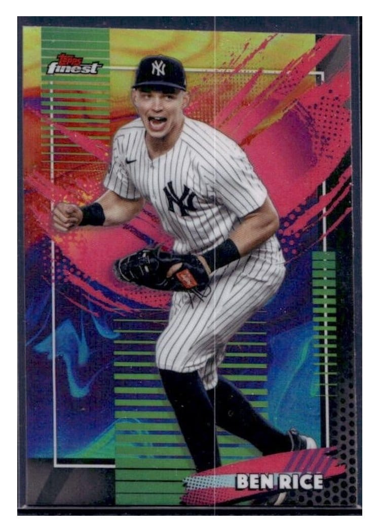 2026 Topps Finest Ben Rice #298 card