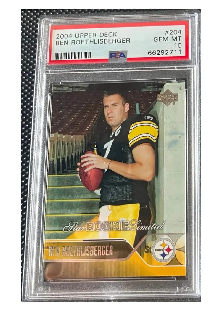 2004 Upper Deck Ben Roethlisberger #204 card