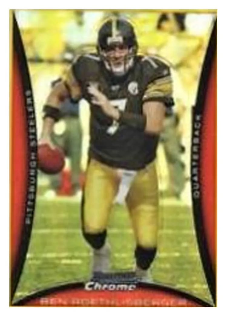 2008 Bowman Chrome Ben Roethlisberger #BC115 card