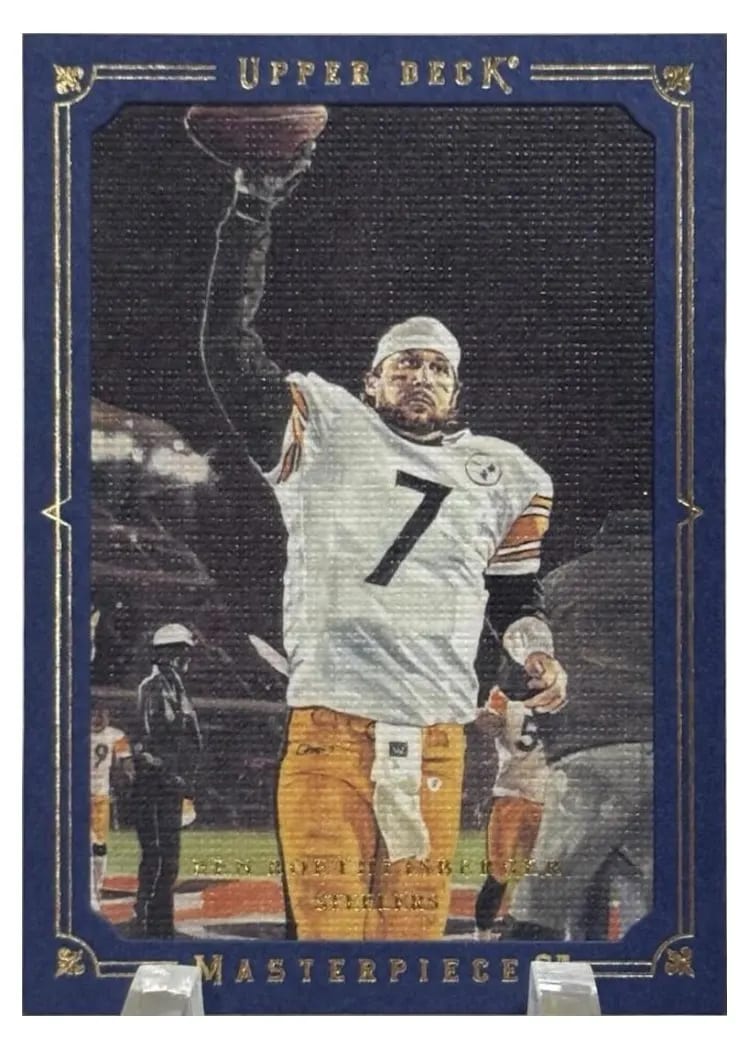 2008 Upper Deck Masterpieces Ben Roethlisberger #7 card