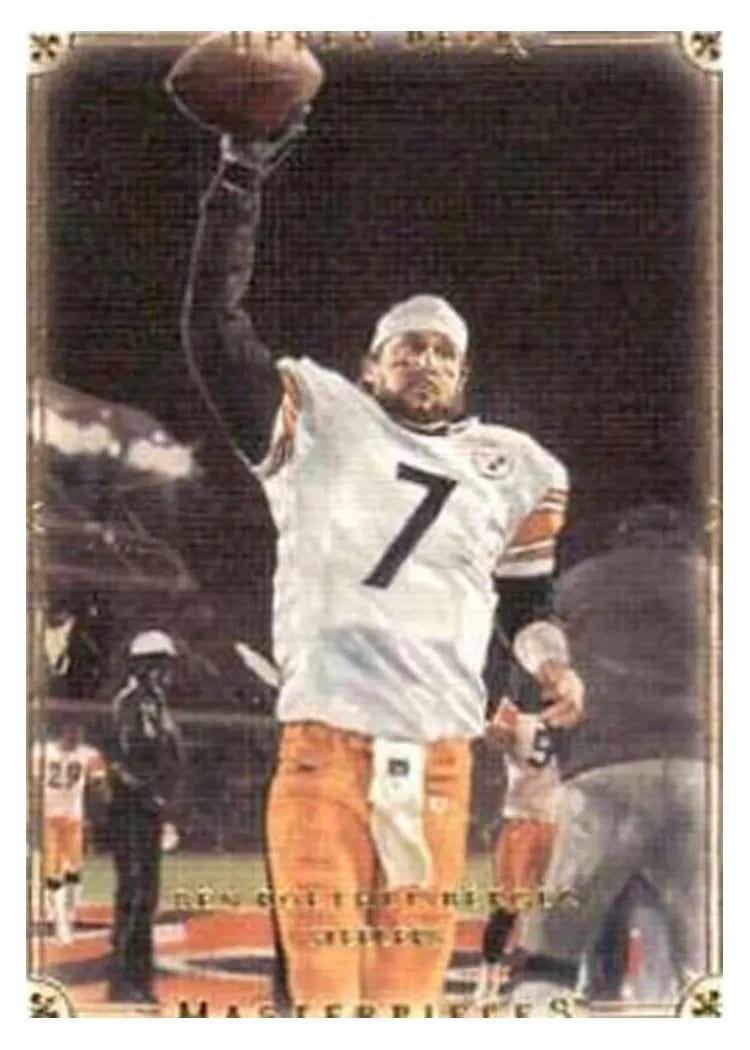 2008 Upper Deck Masterpieces Ben Roethlisberger #7 card