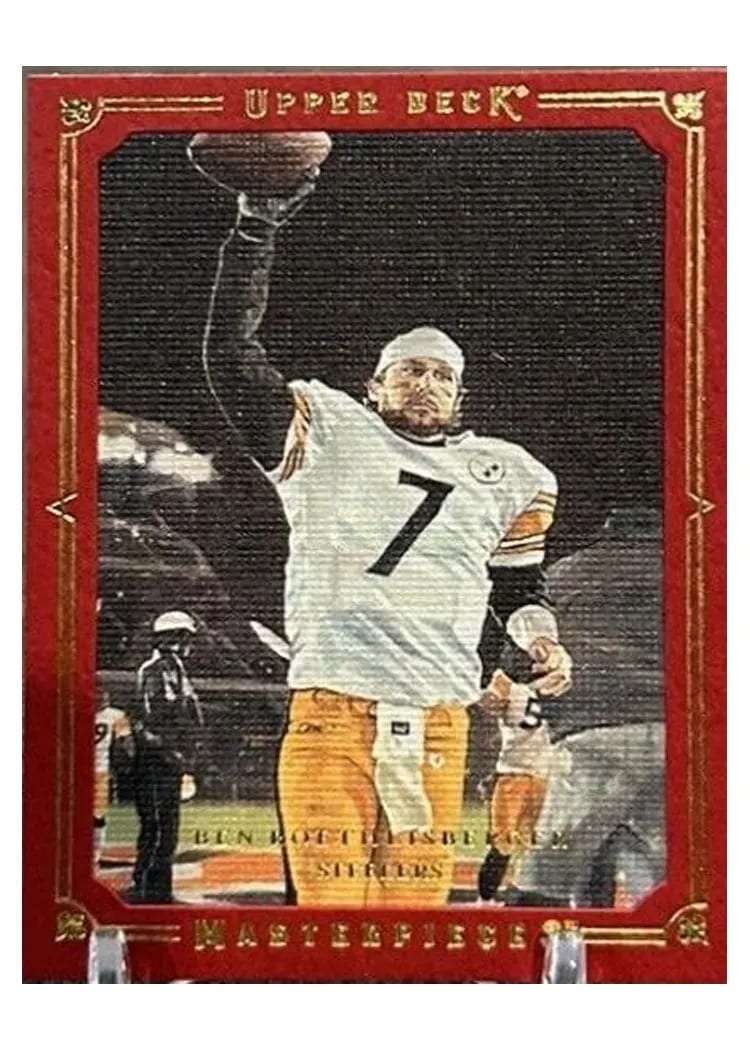 2008 Upper Deck Masterpieces Ben Roethlisberger #7 card