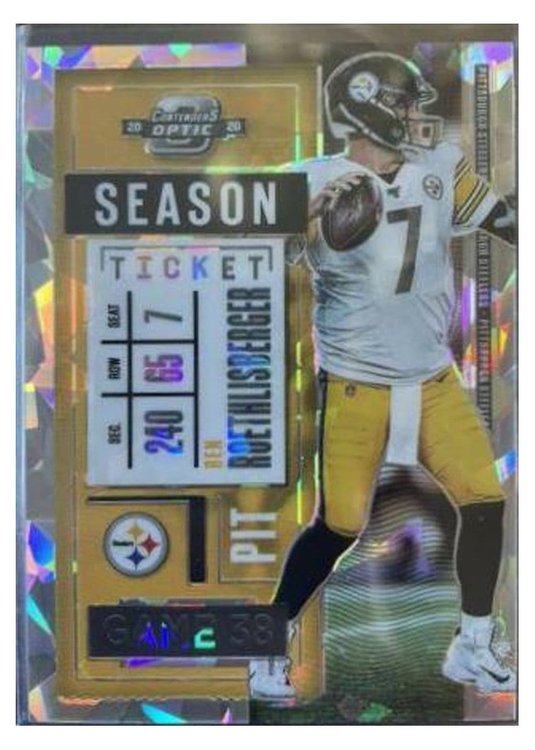 2020 Panini Contenders Optic Base Set Ben Roethlisberger #48 card