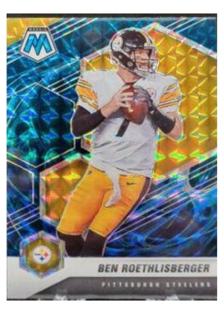 2021 Panini Mosaic Base Set Ben Roethlisberger Genesis #166 card