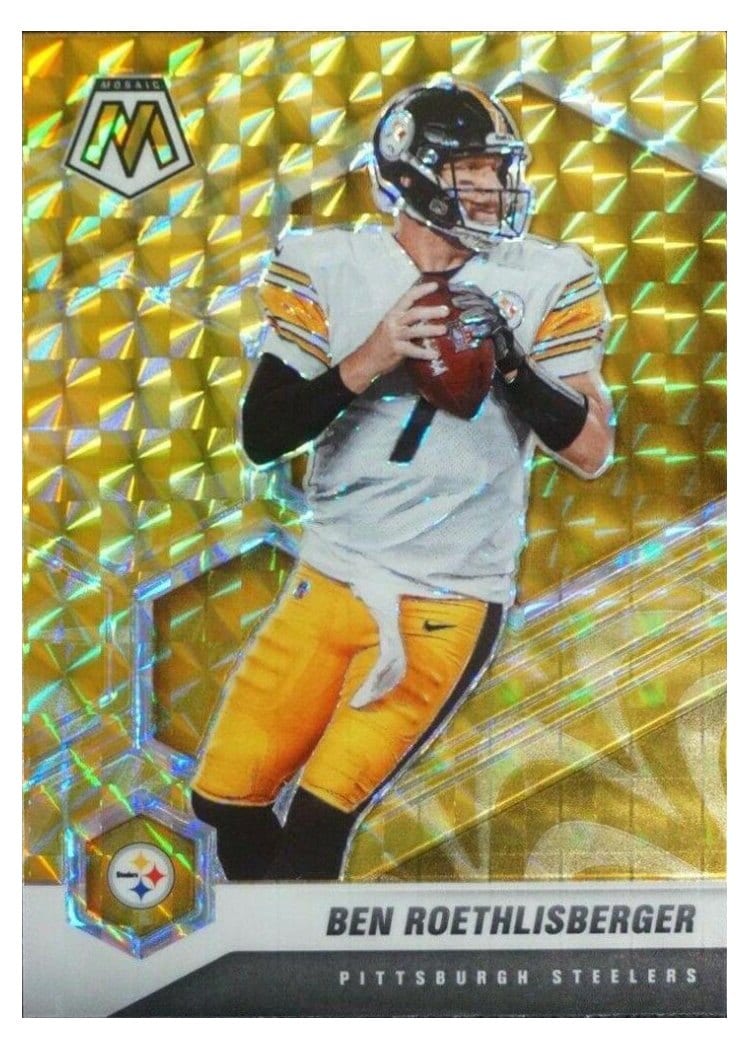 2021 Panini Mosaic Base Set Ben Roethlisberger #166 card