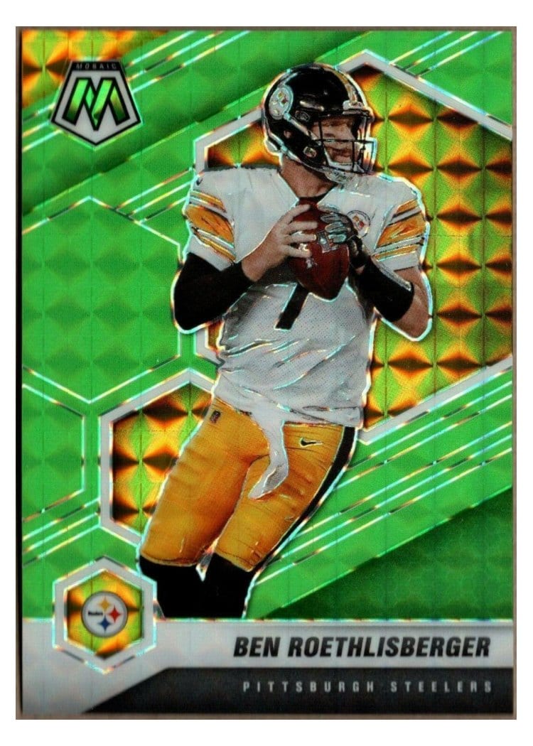 2021 Panini Mosaic Base Set Ben Roethlisberger #166 card