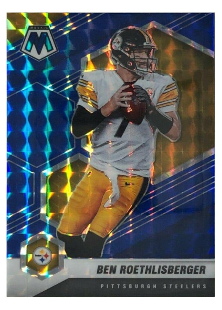 2021 Panini Mosaic Base Set Ben Roethlisberger #166 card