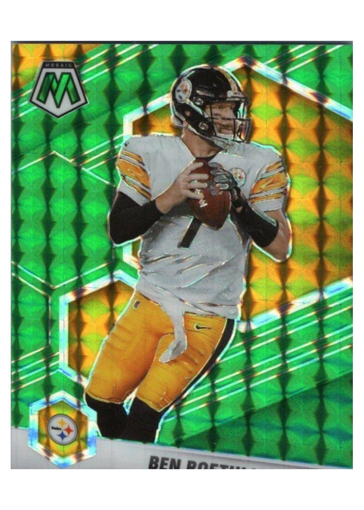 2021 Panini Mosaic Base Set Ben Roethlisberger #166 card
