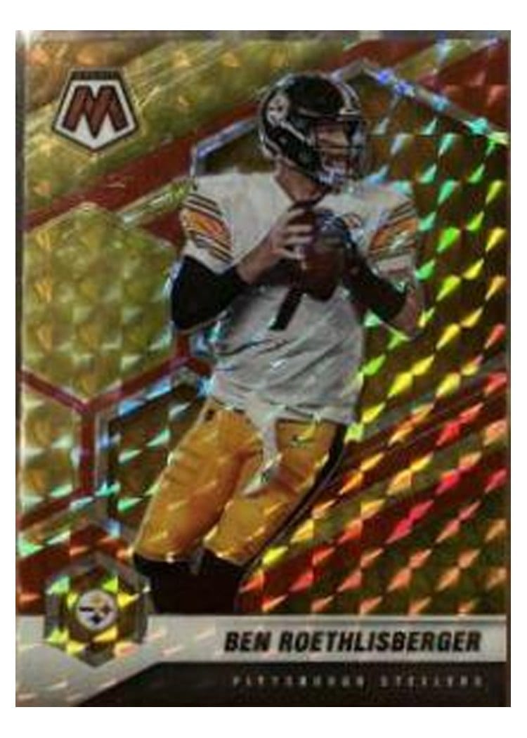 2021 Panini Mosaic Base Set Ben Roethlisberger #166 card