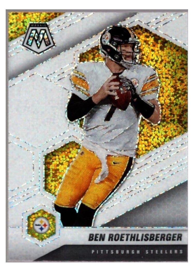 2021 Panini Mosaic Base Set Ben Roethlisberger #166 card
