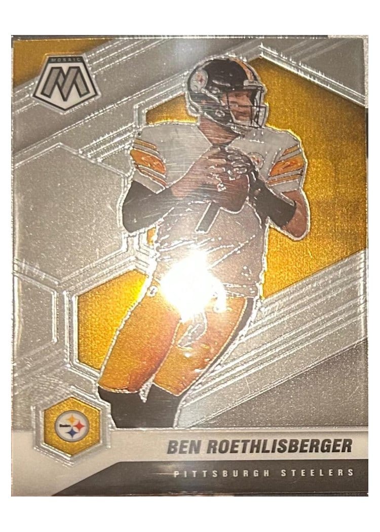 2021 Panini Mosaic Base Set Ben Roethlisberger #166 card
