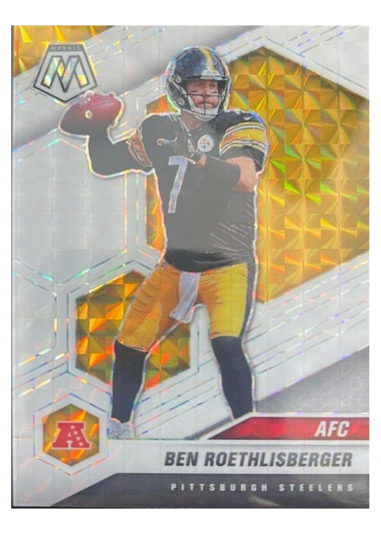 2021 Panini Mosaic Base Set Ben Roethlisberger #230 card