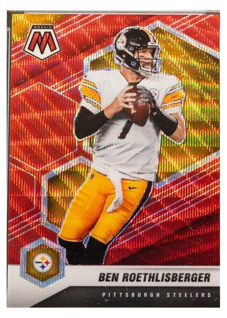 2021 Panini Mosaic Base Set Ben Roethlisberger #230 card