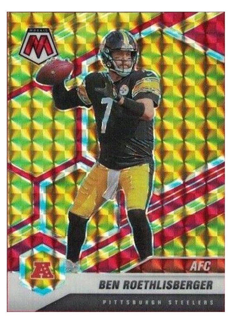 2021 Panini Mosaic Base Set Ben Roethlisberger #230 card