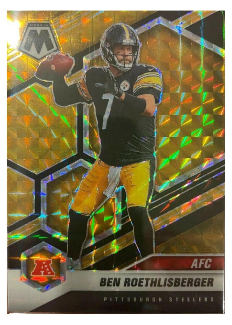 2021 Panini Mosaic Base Set Ben Roethlisberger #230 card