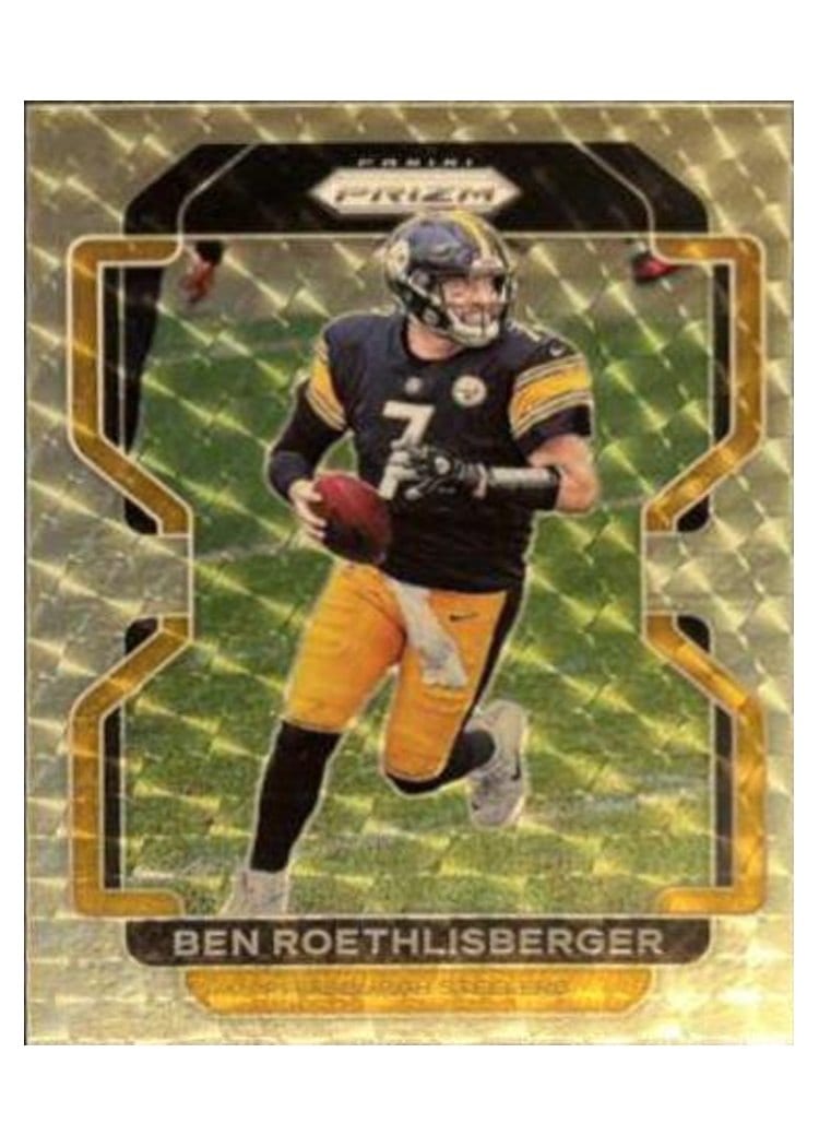 2021 Panini Prizm Base Set Ben Roethlisberger #253 card
