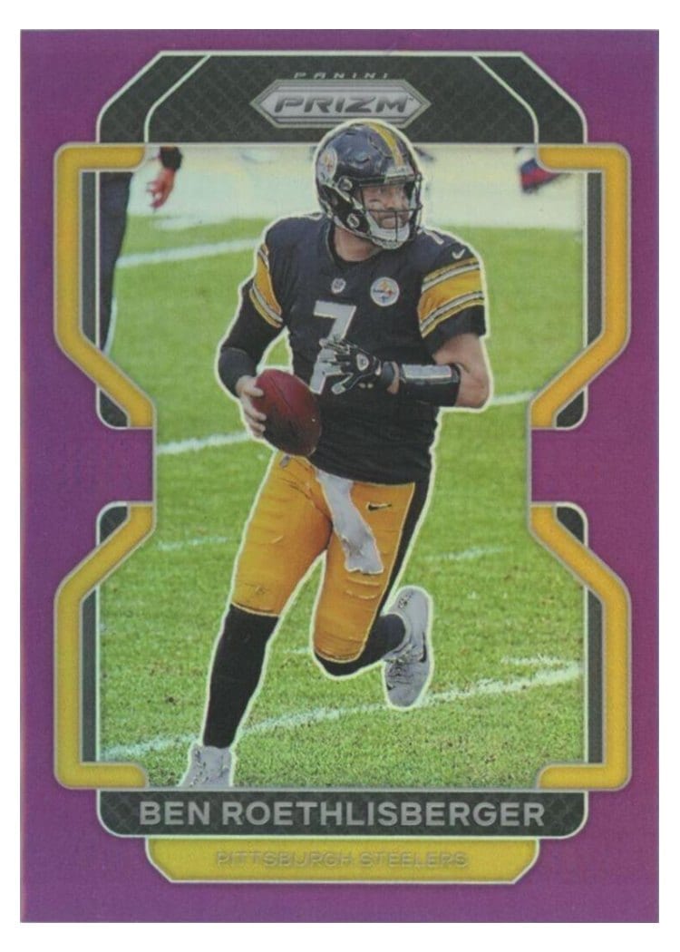 2021 Panini Prizm Base Set Ben Roethlisberger #253 card