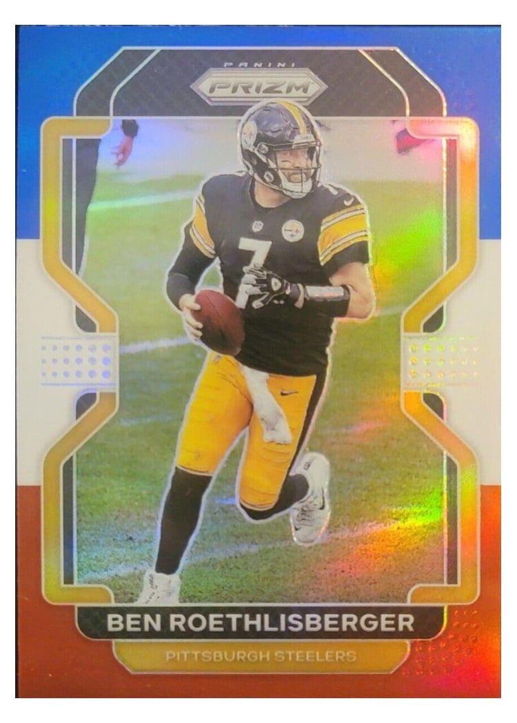 2021 Panini Prizm Base Set Ben Roethlisberger #253 card