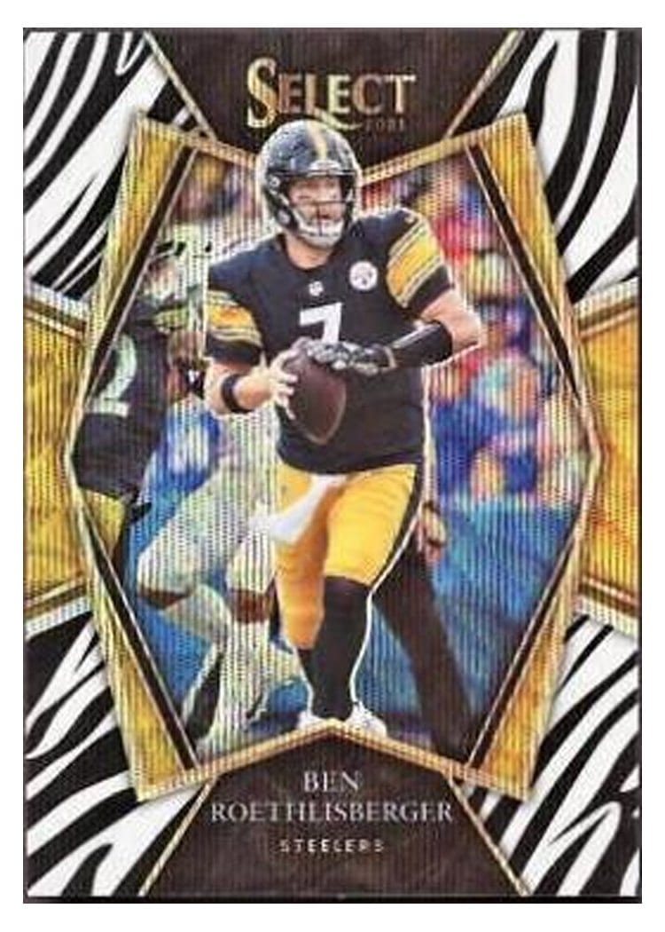 2021 Panini Select Base Set Ben Roethlisberger #129 card