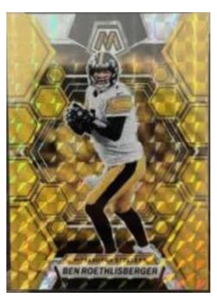 2023 Panini Mosaic Base Set Ben Roethlisberger #207 card