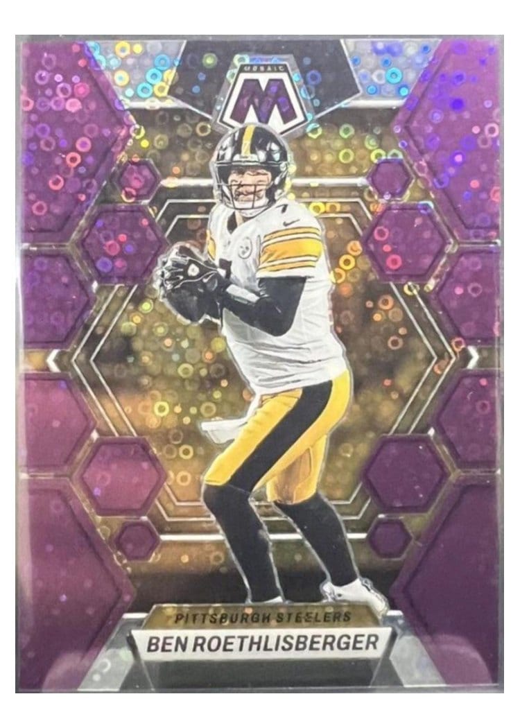 2023 Panini Mosaic Base Set Ben Roethlisberger #207 card