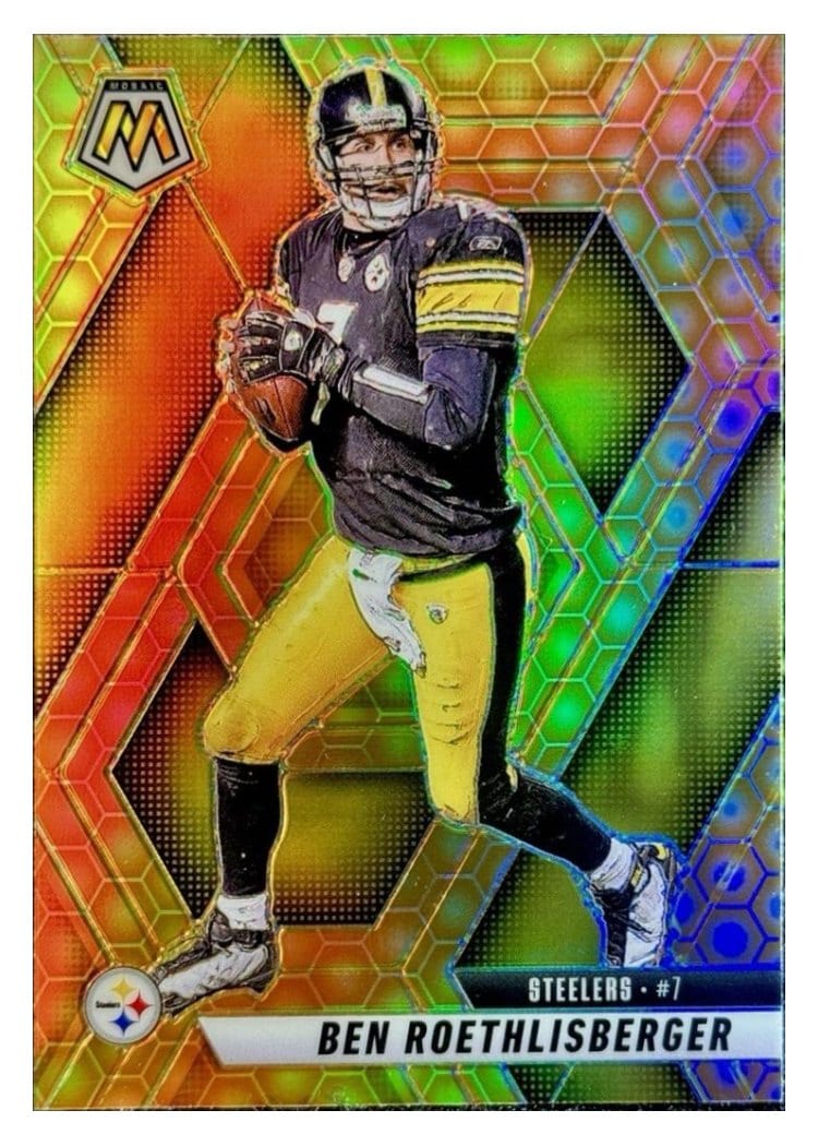 2025 Panini Mosaic Base Set Ben Roethlisberger #9 card