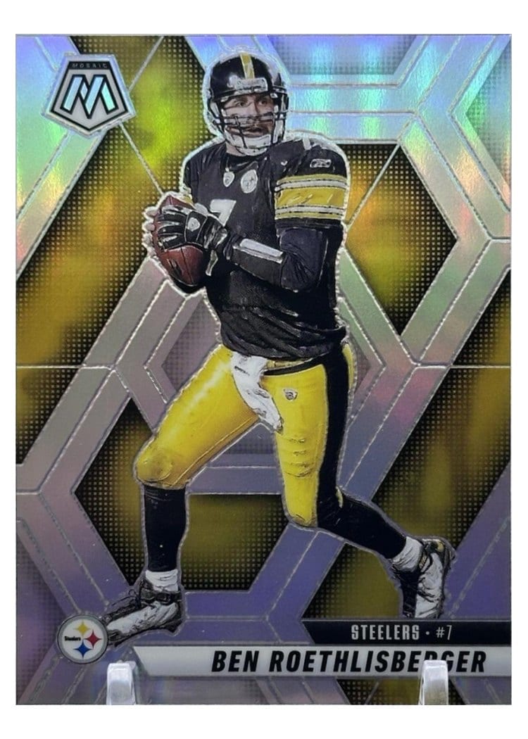 2025 Panini Mosaic Base Set Ben Roethlisberger Mosaic #9 card