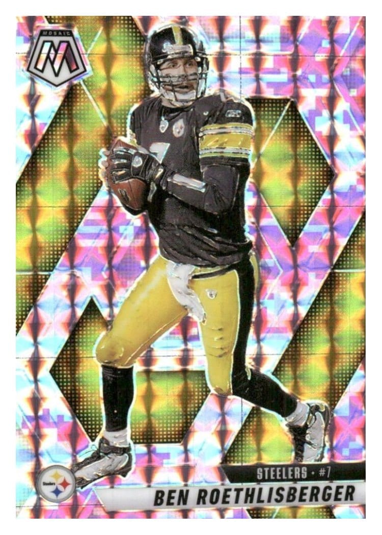 2025 Panini Mosaic Base Set Ben Roethlisberger #9 card