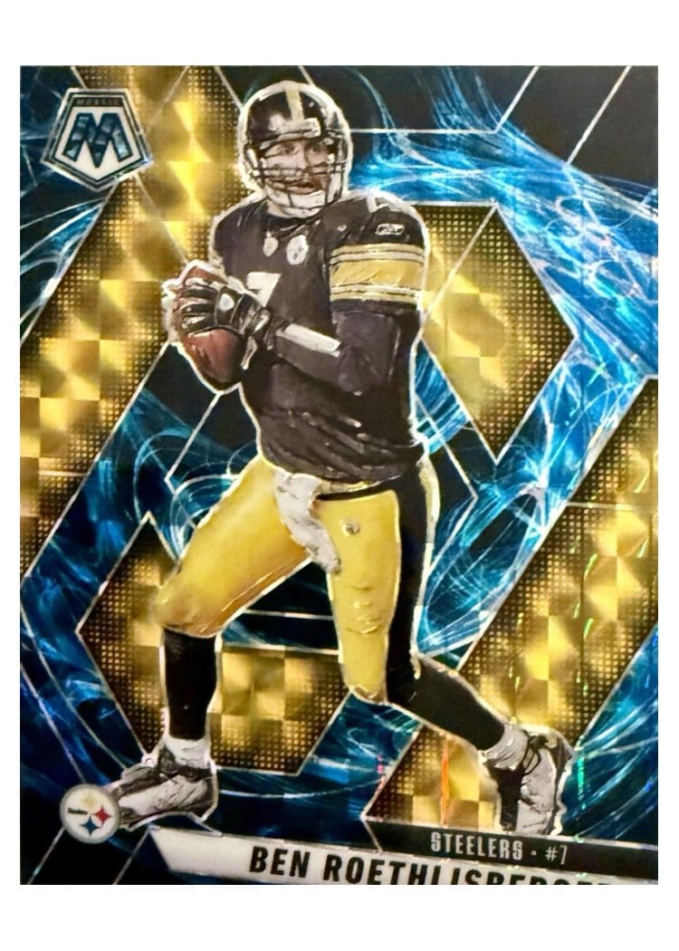 2025 Panini Mosaic Base Set Ben Roethlisberger #9 card