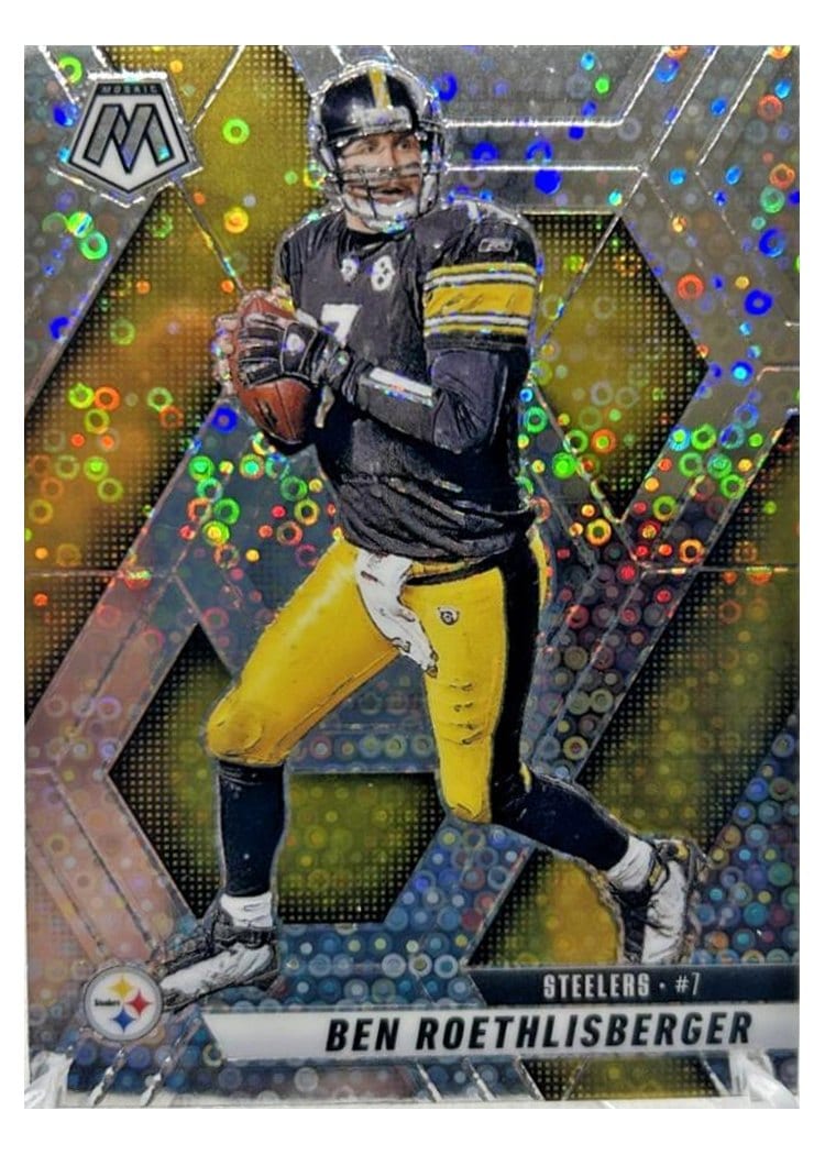 2025 Panini Mosaic Base Set Ben Roethlisberger #9 card