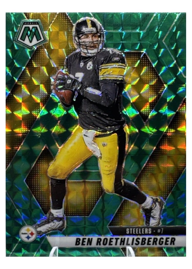 2025 Panini Mosaic Base Set Ben Roethlisberger #9 card
