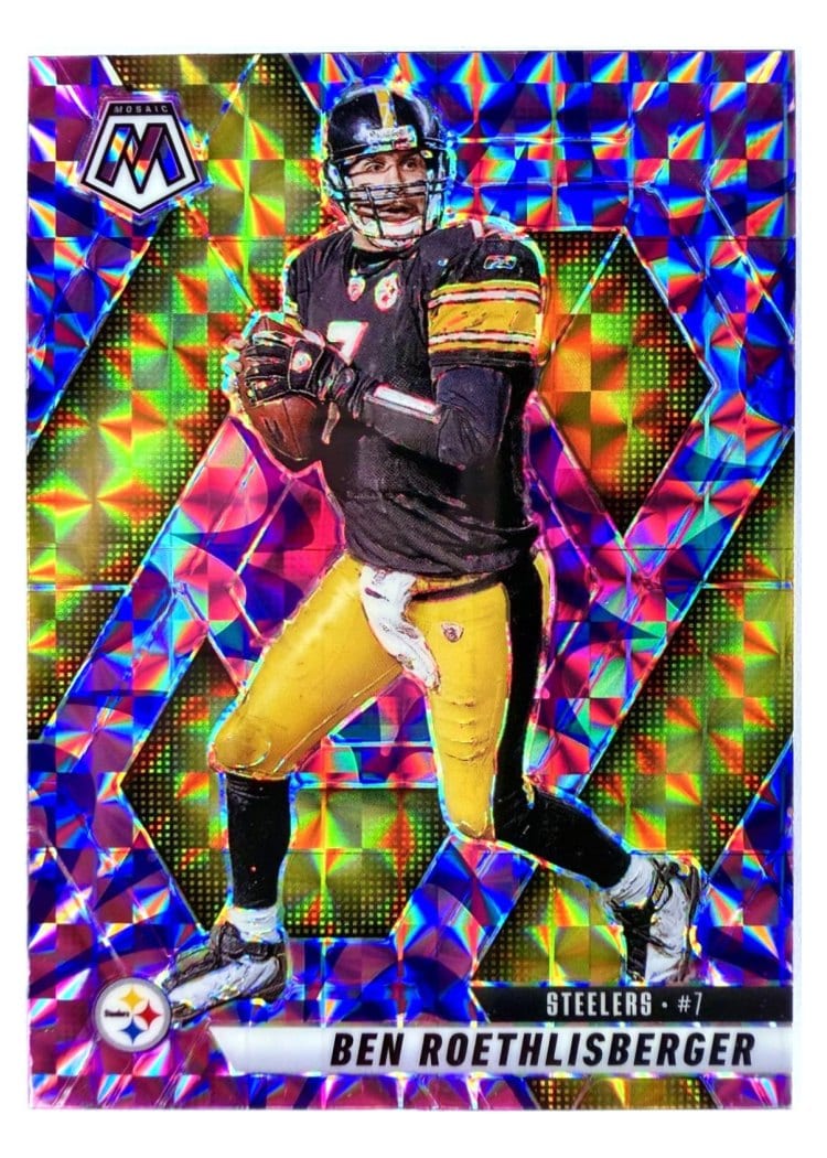 2025 Panini Mosaic Base Set Ben Roethlisberger #9 card